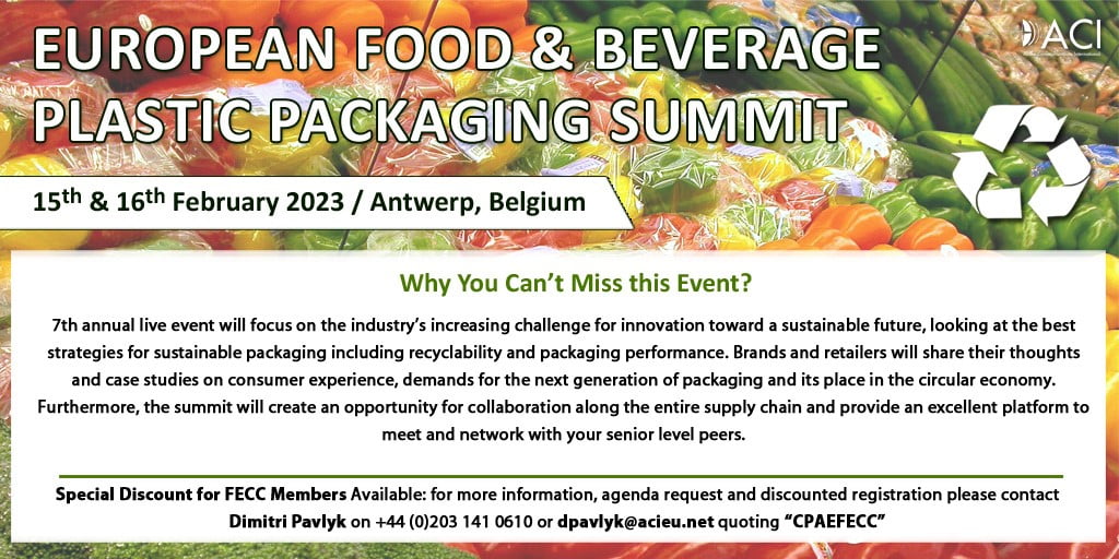 The European Food & Beverage Plastic Packaging Summit