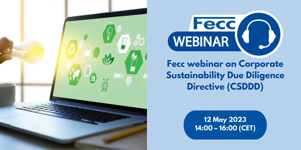 Fecc webinar on the Corporate Sustainability Due Diligence Directive (CSDDD)
