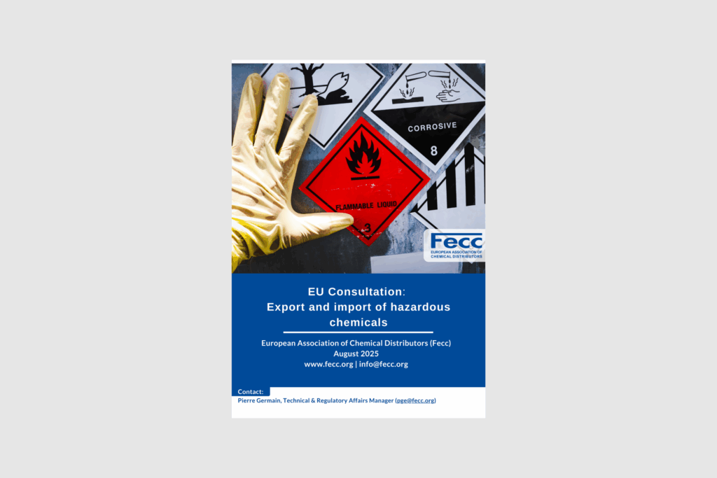 EU Consultation – Export and import of hazardous chemicals