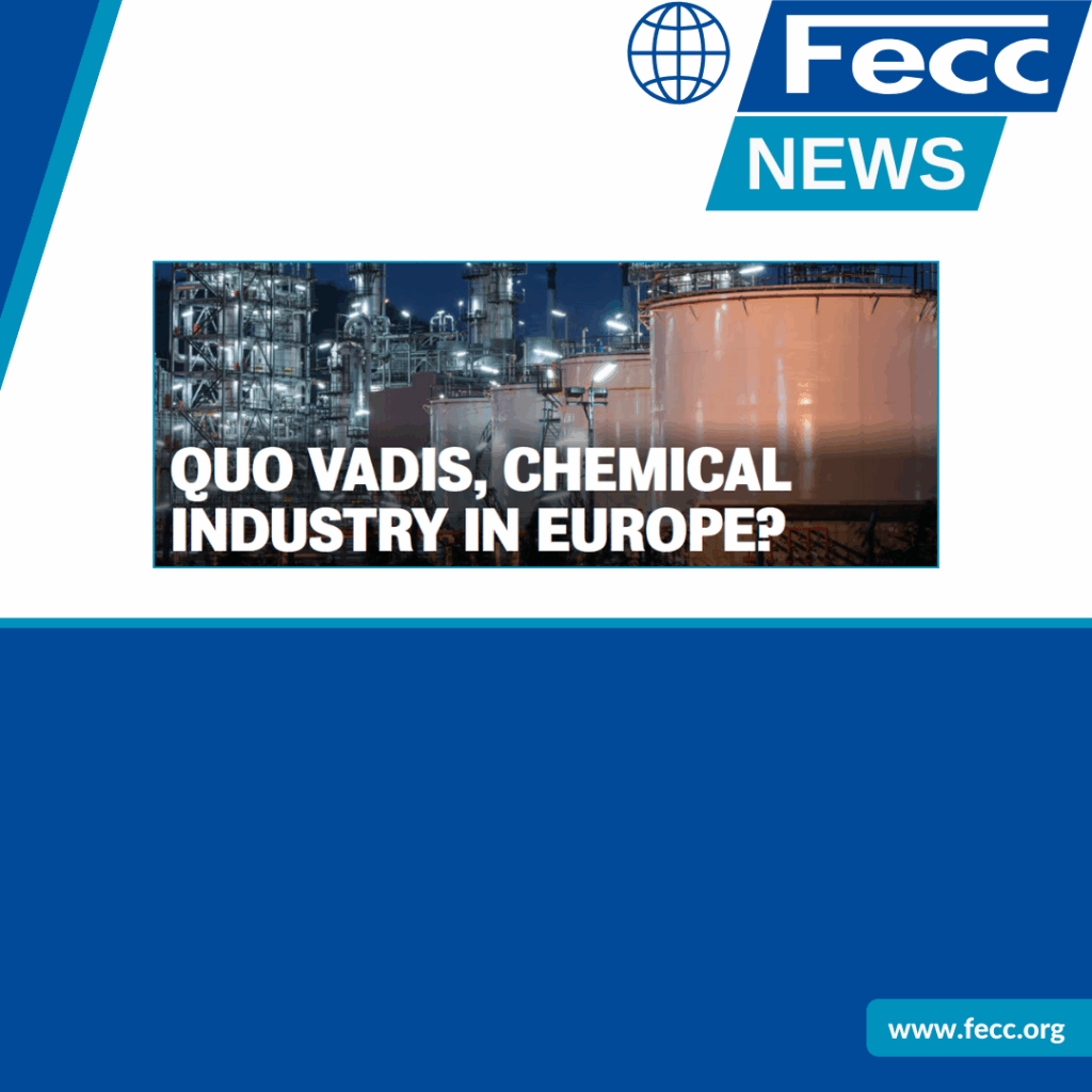 “Quo vadis, chemical industry in Europe?”, by Dorothee Arns, Fecc DG, in Tank Storage Magazine
