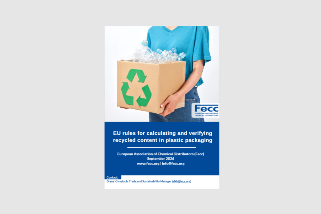 EU Consultation – EU rules for calculating and verifying recycled content in plastic packaging